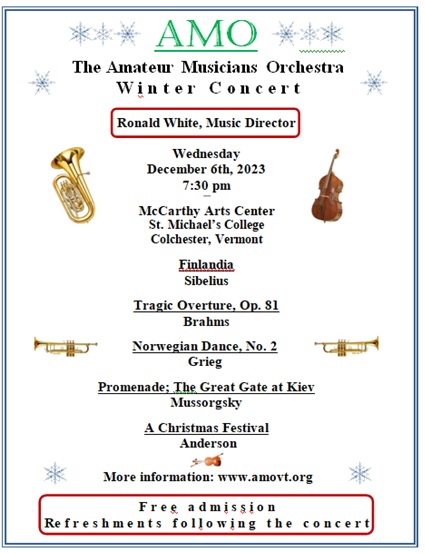 December 6 Flyer